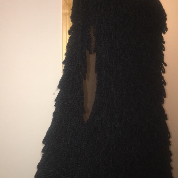 Catherine Malandrino black loop wool sweater vest - Picture 8 of 8